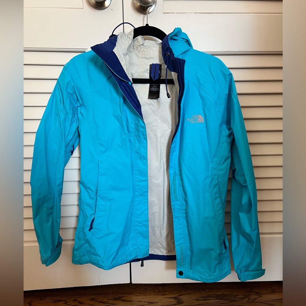 The North Face raincoat